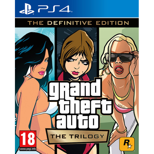 Image of GTA The Trilogy (The Definitive Edition), PlayStation 4