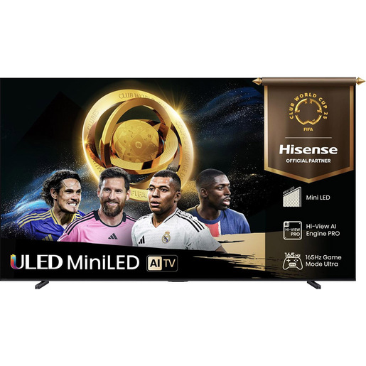 Image of Hisense 100U7Q 2,54 m (100'') 4K Ultra HD Smart TV Wi-Fi Nero