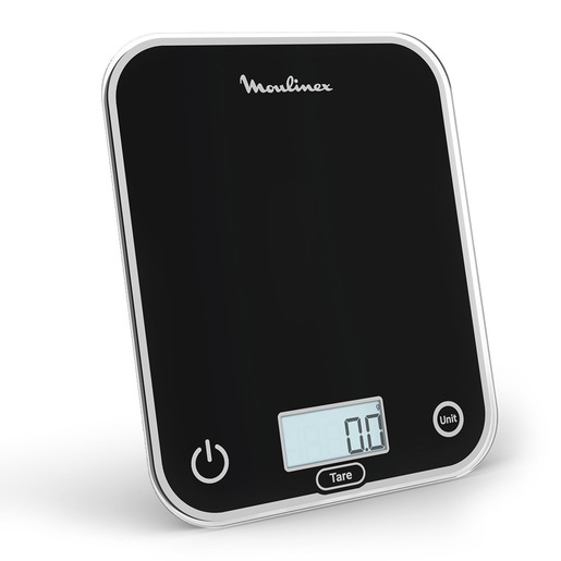 Image of Moulinex BN50U5 bilancia da cucina Nero Superficie piana Rettangolo Bilancia da cucina elettronica