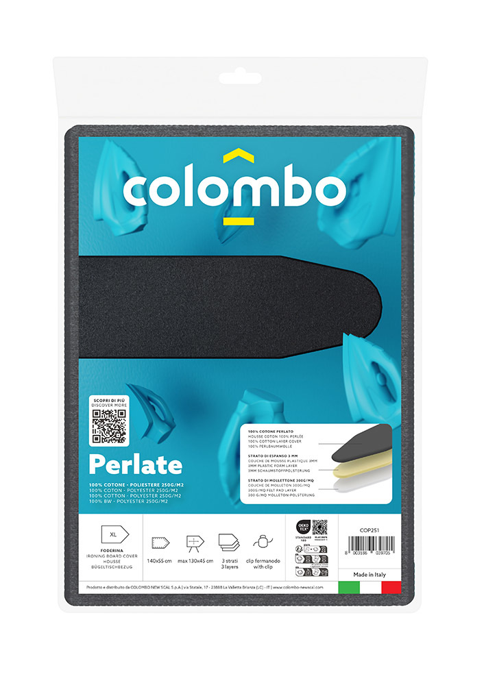 Colombo Foderina da Stiro 140x55 cm TERMOSENSIBILE - Taglia XL Colombo Foderina da Stiro 140x55 cm TERMOSENSIBILE - Taglia XL