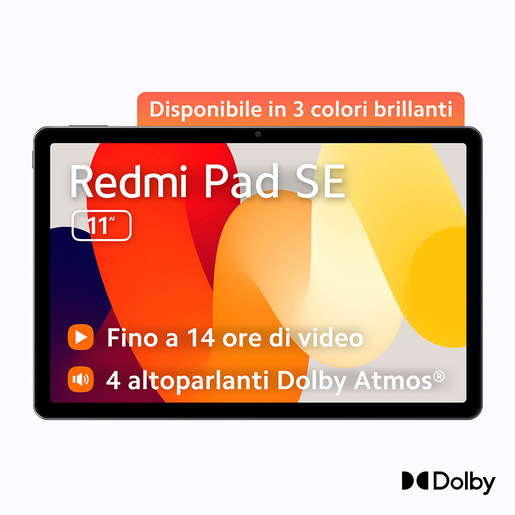 Image of Xiaomi Redmi Pad SE Qualcomm Snapdragon 128 GB 27,9 cm (11'') 4 GB Andr