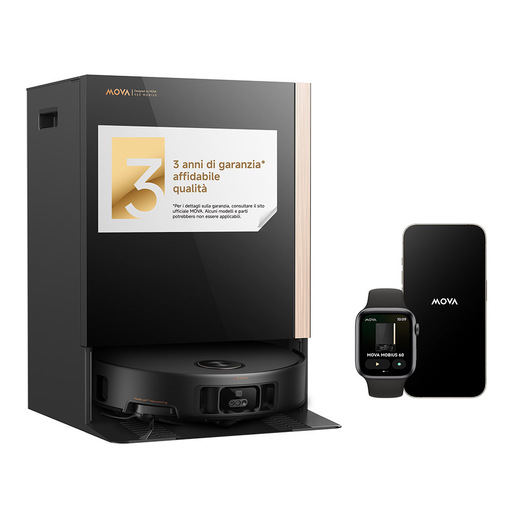 MOVA MOBIUS 60 0,3 L Nero, Oro