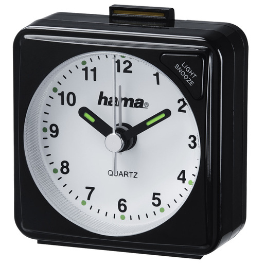 Image of Hama Sveglia da viaggio ''A50'', funzione Snooze, nero