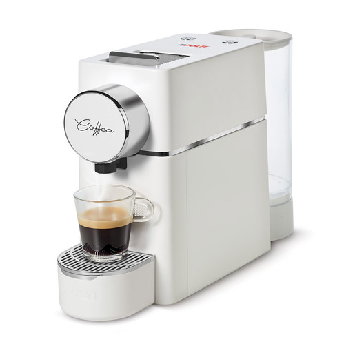 Image of Polti Coffea S18W, macchina per caffè a cialde E.S.E. da 44 mm, 0,85 l, bianco