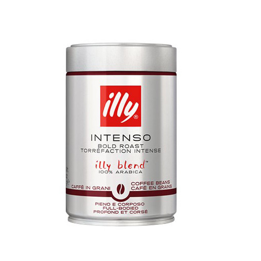 Image of Illy Barattolo da 250g di caffè in grani Tostato INTENSO