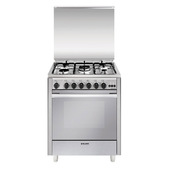 Glem Gas U765VI Cucina Elettrico/Gas Acciaio Inox-image