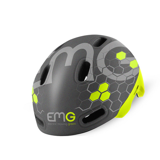 Image of EMG HM 09 CASCO MONOPATTINO/BICI OMOLOGAZIONE EU M GRIGIO