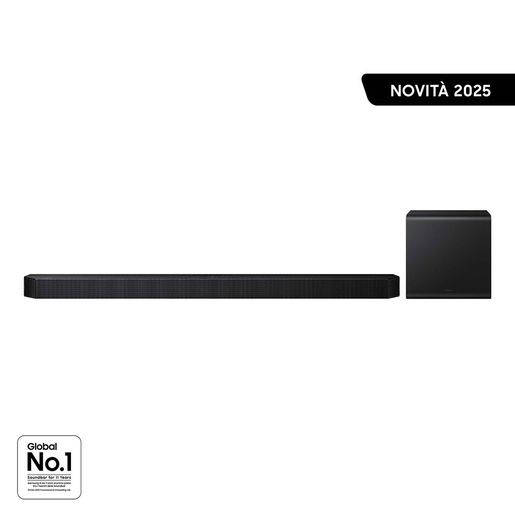 Image of Samsung Soundbar HW-QS700F/ZF, Audio 3.1.2 canali, Wireless Dolby Atmos, 2025
