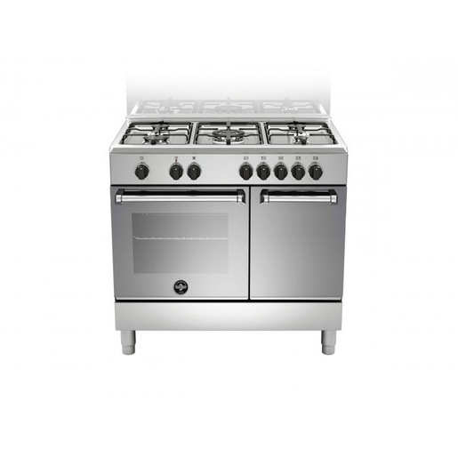Image of Bertazzoni La Germania Americana AMN9P5EXVC cucina A Elettrico Gas Acciaio inox