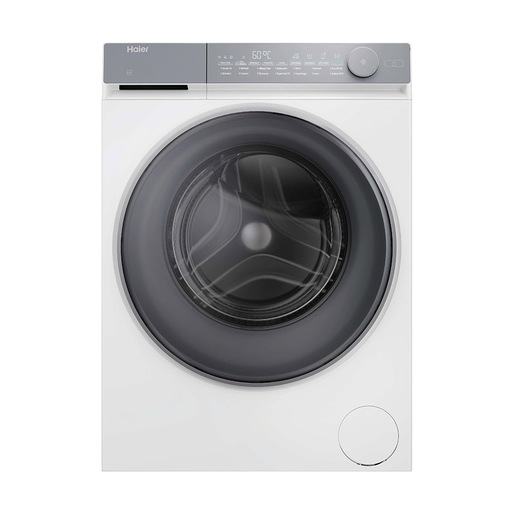 Image of Haier HW80-B14367TU-IT lavatrice Caricamento frontale 8 kg 1400 Giri/min Argento, Bianco