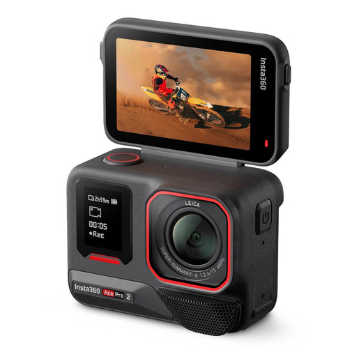 Image of Insta360 Ace Pro 2 fotocamera per sport d'azione 50 MP 8K Ultra HD 25,4 / 1,3 mm (1 / 1.3'') Wi-Fi 177,7 g