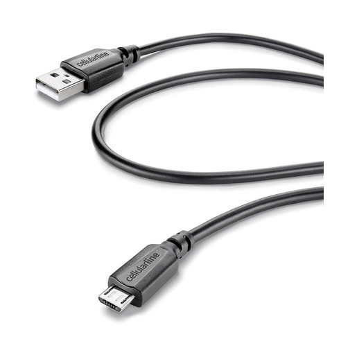 Image of Cellularline Power Cable for Tablet 120cm - MICRO USB