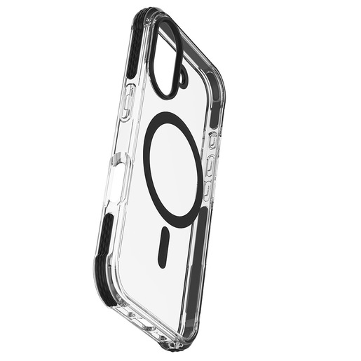Image of Cellularline Tetra Force Strong Guard Mag - iPhone 16 Custodia ultra protettiva, anti-shock compatibile con ecosistema Apple Magsafe cod015
