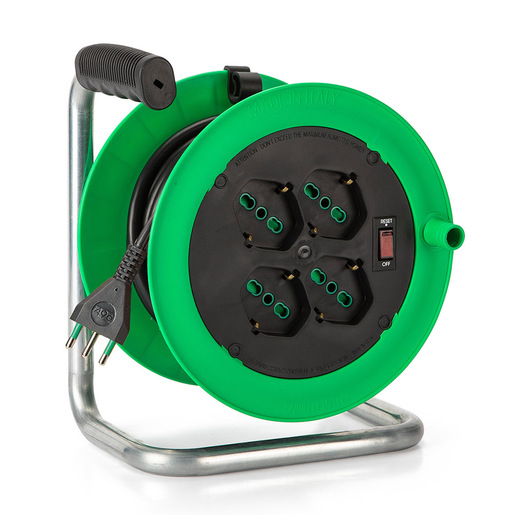 Image of FANTON 146106 bobina avvolgicavo 4 presa(e) AC 15 m