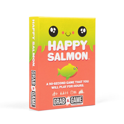 Image of Exploding Kittens Happy Salmon Grab 1,5 min Gioco da tavolo Festa