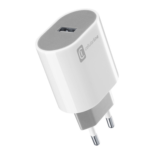 Image of Cellularline USB Charger #Stylecolor - Universal Caricabatterie da rete12W colorato
