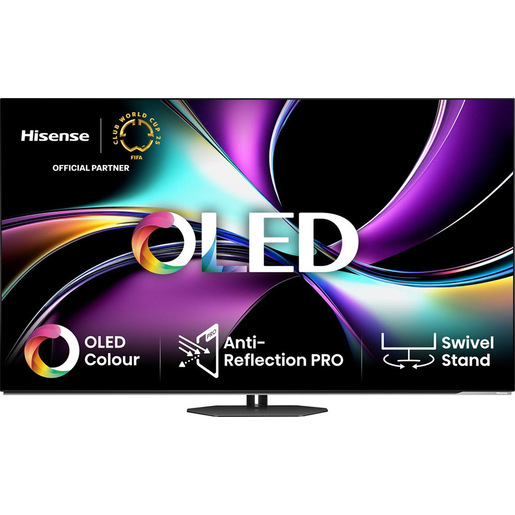 Image of Hisense 55A85Q 139,7 cm (55'') 4K Ultra HD Smart TV Wi-Fi Nero, Grigio