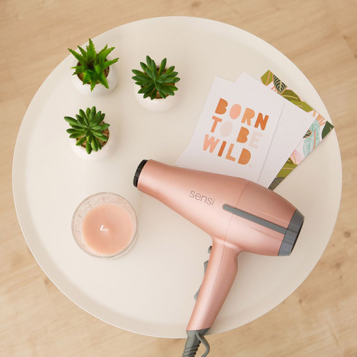 Image of GA.MA PhonTempo 5D Sensi Rose Gold: 2200 W, rivestimenti interni in ceramica per effetto delicato, tecnologia agli ioni e ozono, anti crespo, anti età, r