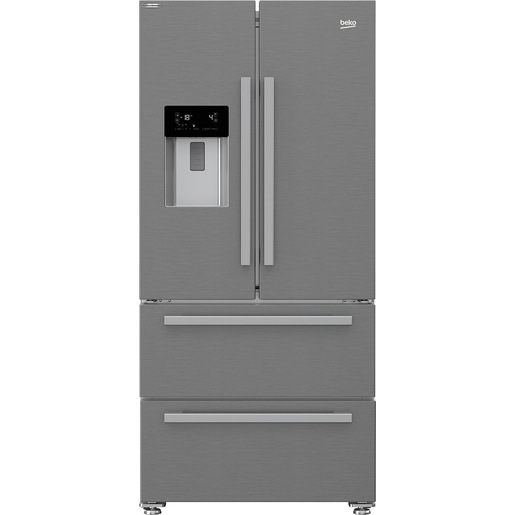 Image of Beko GNE60530DXN frigorifero side-by-side Libera installazione 530 L F