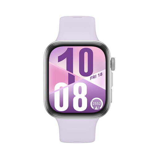 Image of Huawei WATCH FIT 4 4,62 cm (1.82'') 38 mm Digitale 480 x 408 Pixel Argento/Viola GPS (satellitare)