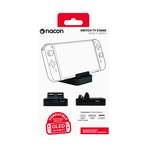 Image of NACON SWITCHTVSTAND parte e accessorio per console da gioco Docking station