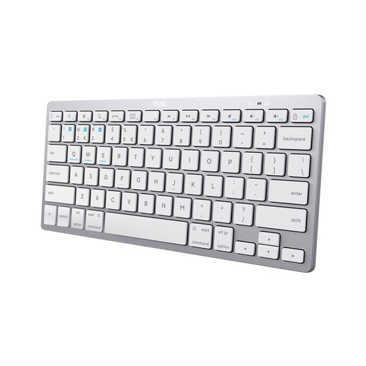 Image of Trust 24652 tastiera Universale Bluetooth QWERTY Italiano Argento
