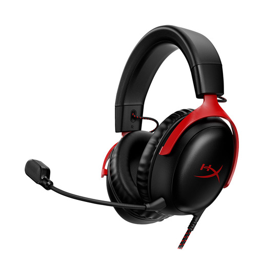 Image of HyperX Cloud III – Cuffie da gaming (nero-rosso)