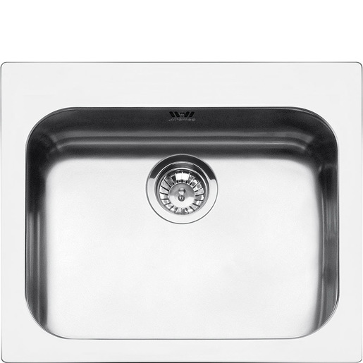 Smeg VS50P3 lavello Lavello montato su piano Rettangolare Acciaio inossidabile