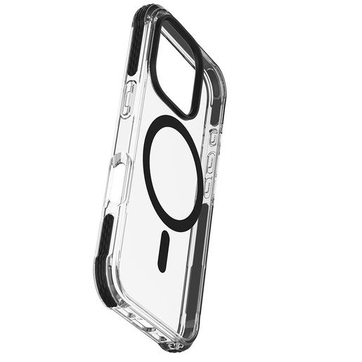 Image of Cellularline Tetra Force Strong Guard Mag - iPhone 16 Pro Max Custodia ultra protettiva, anti-shock compatibile con ecosistema Apple Magsafe cod015