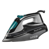 Russell Hobbs 25400-56 Ferro Da Stiro Ferro A Vapore Piastra In Ceramica 3100 W Nero, Verde, Grigio-image