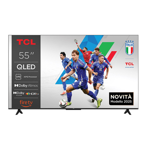 Image of TCL T6C Serie Smart TV QLED 4K 55'' 55T6C, Dolby Vision & Atmos, HDR10+, Fire TV
