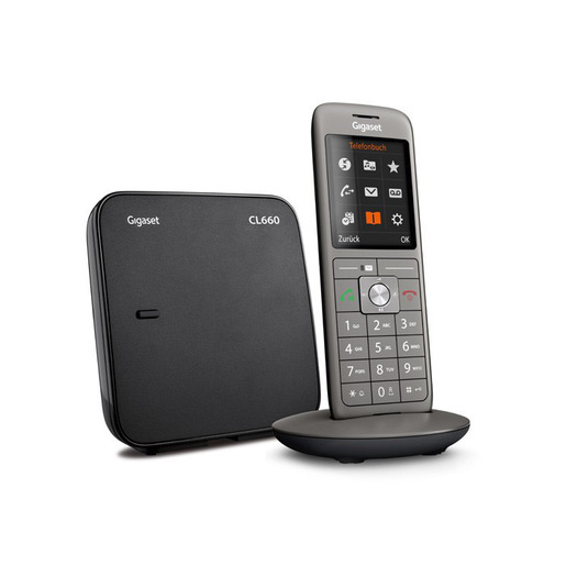 Image of Gigaset CL660 Telefono analogico/DECT Identificatore di chiamata Antracite