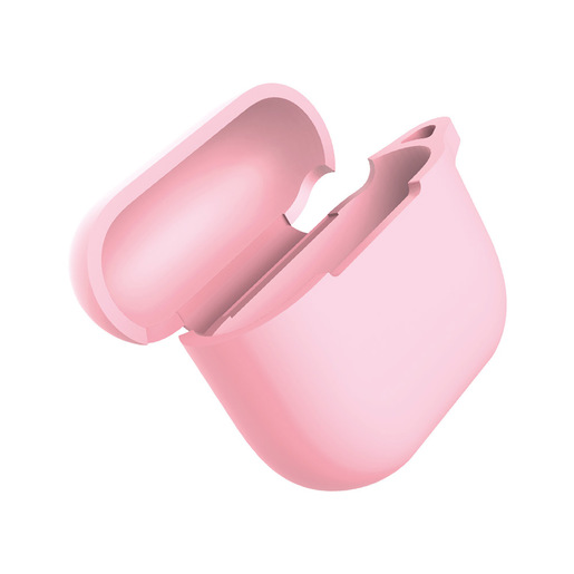 Image of Eva Fruit Custodia AirPods 3 in silicone morbido con base piatta - rosa