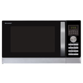 Sharp Home Appliances R843INW Argento Microonde Combinato 25 L 900 W-image