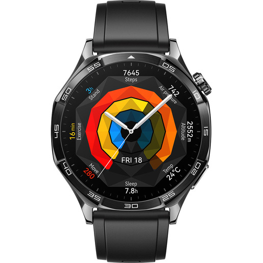 Huawei WATCH GT5 46mm 3,63 cm (1.43'') AMOLED Digitale 466 x 466 Pixel Nero GPS (satellitare)