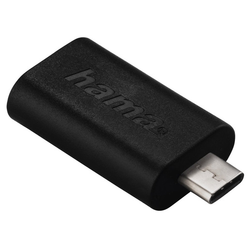 Image of Hama 00135721 adattatore per inversione del genere dei cavi USB-C USB 3.1 A Nero