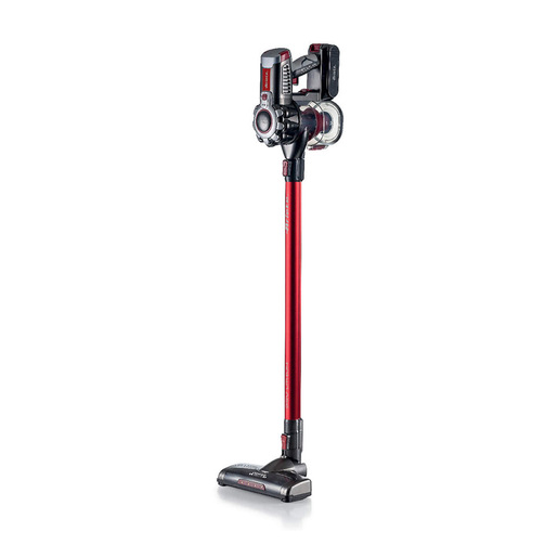 Image of Ariete 2757 22v Lithium - Scopa Elettrica Senza Fili - 3 livelli di Filtrazione - Batteria Li-Ion 2200 mAH - Kit accessori incluso - Rosso