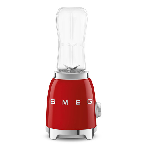 Image of Smeg Frullatore Compatto 50's Style – Rosso LUCIDO – PBF01RDEU