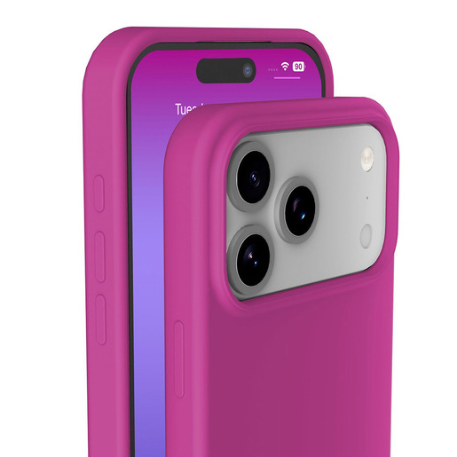 Image of Cellularline Sensation - iPhone 17 Pro Custodia in silicone ultra morbida con finitura soft touch, perfetta per proteggere ogni dettaglio del tuo iPho