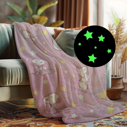 Image of Kanguru Plaid Glow Peanuts Pink