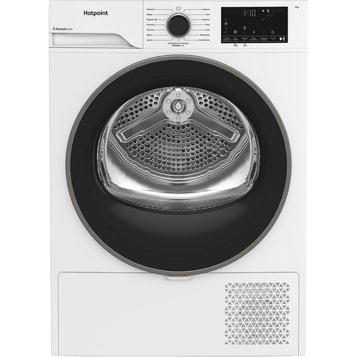 Image of Hotpoint Ariston Asciugatrice a pompa di calore , a libera installazione, 9 kg - HPT 94D BS IT - Délica