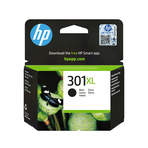 Image of HP Cartuccia originale inchiostro nero ad alta capacità 301XL