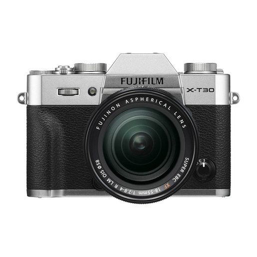 Image of Fujifilm X -T30 II + 18-55mm Corpo MILC 26,1 MP X-Trans CMOS 4 9600 x 2160 Pixel Argento, Nero