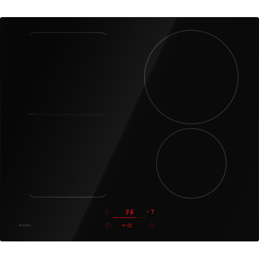 Asko Elements HI2641FBG1 piano cottura Nero Da incasso 60 cm Piano cottura a induzione 4 Fornello(i)