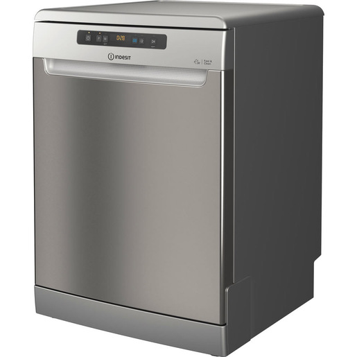 Indesit IN2FFC14BN6X, Lavastoviglie 60cm, Classe C, 14 coperti, Push&Go, 44dBA, Inox