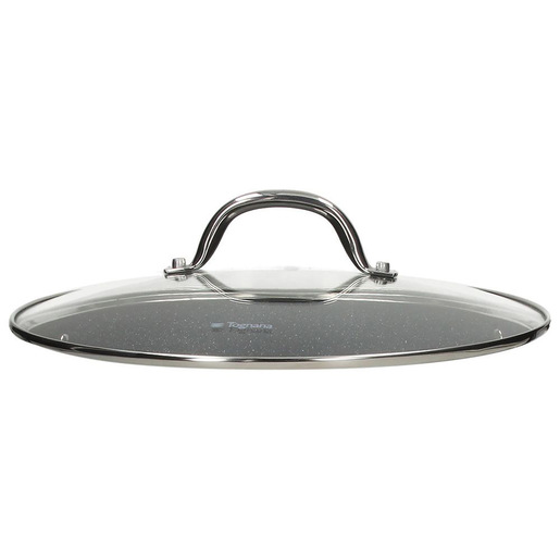 Image of Tognana Porcellane BIG FAMILY - Coperchio Trasparente Con Sfiato Vetro 36 Cm Vetro Grigio