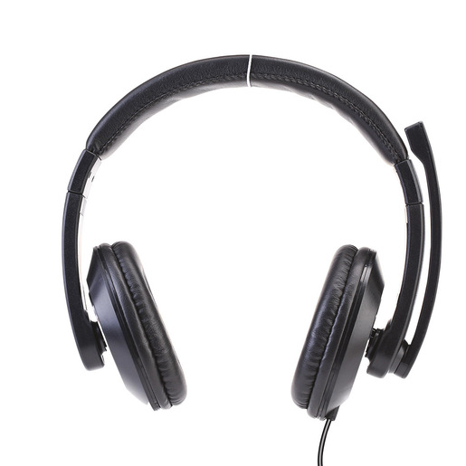 Image of IOPLEE IOPCUFPCOVEREAR Cuffie Cablato A Padiglione Ufficio Nero