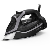 Rowenta Steamforce Plus DW9410 Ferro Da Stiro A Secco E A Vapore Piastra Solare Microsteam 400 Hd Laser 3000 W Nero, Grigio-image