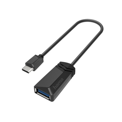 Image of Hama Cavo USB Type C M / USB A F, USB 3.2 gen.1, 0,15 metri, nero