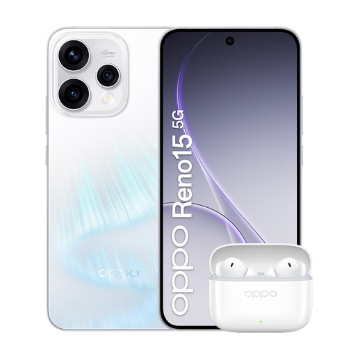 Image of OPPO Reno15 5G Aurora White Box